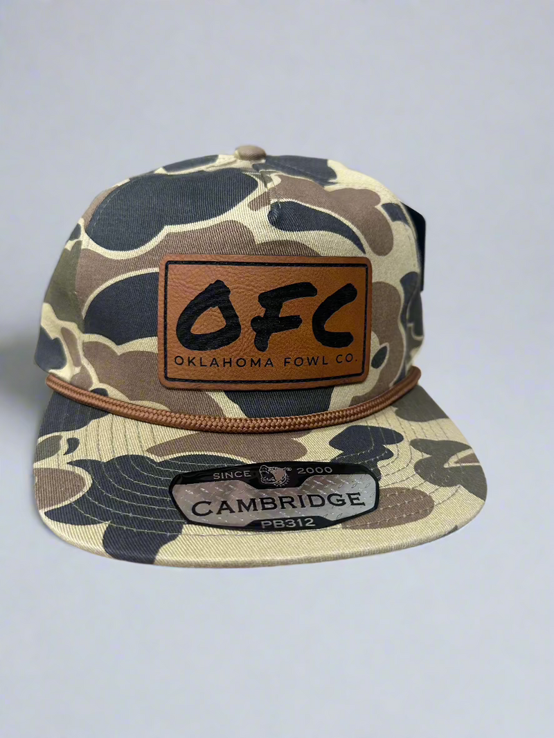 Load image into Gallery viewer, Old School Camo Rope Hat
