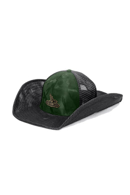 Only Ducks Cowboy Snapback-Black/Green Camo