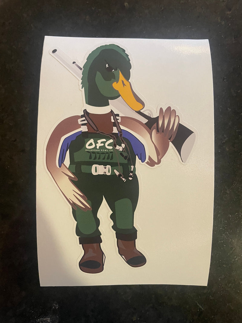 Load image into Gallery viewer, Mean Mallard Decal
